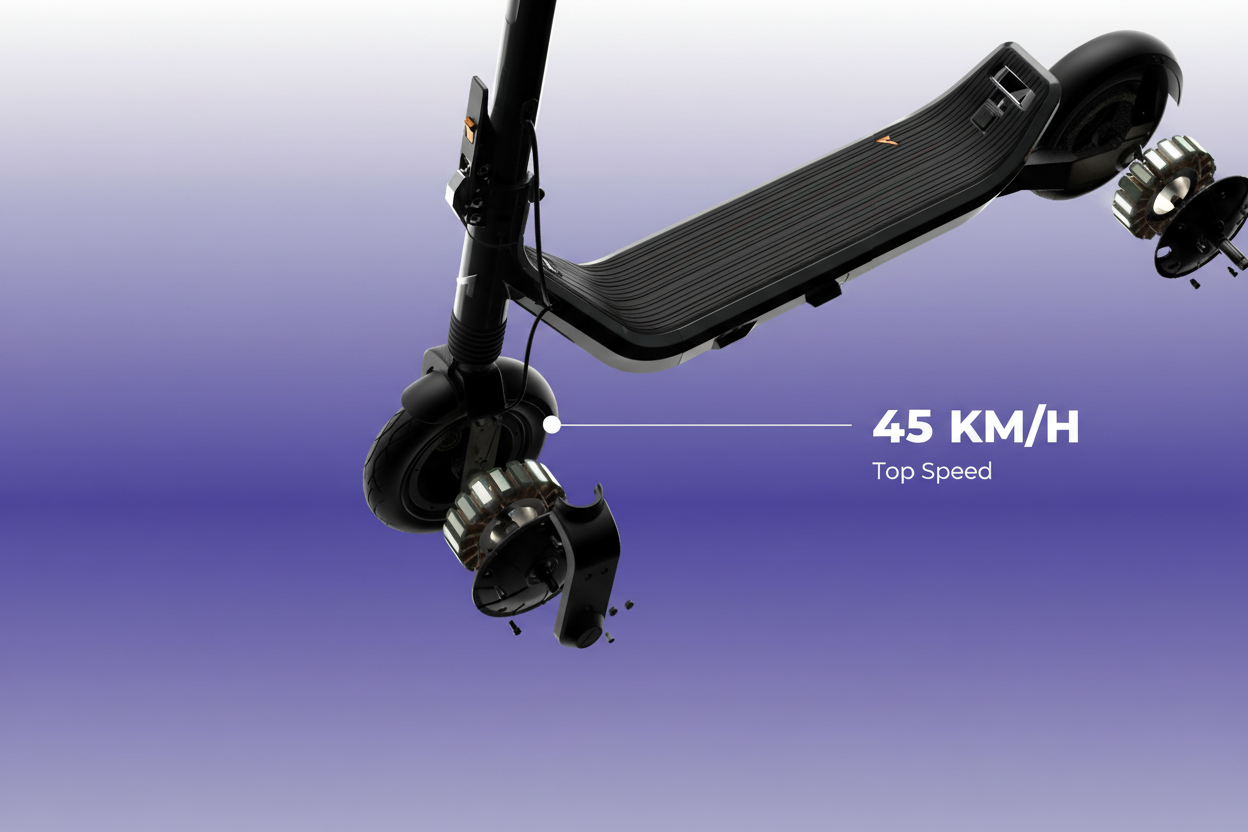 DUAL MOTORS. /n DOUBLE THE FUN