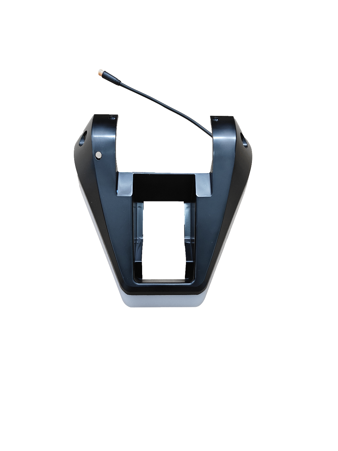 Rear body LED light assembly for Apollo Phantom scooter, featuring a black plastic housing and a mounted LED light.