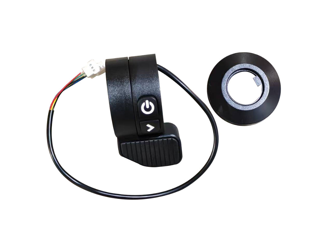 Black electric scooter throttle for Apollo City