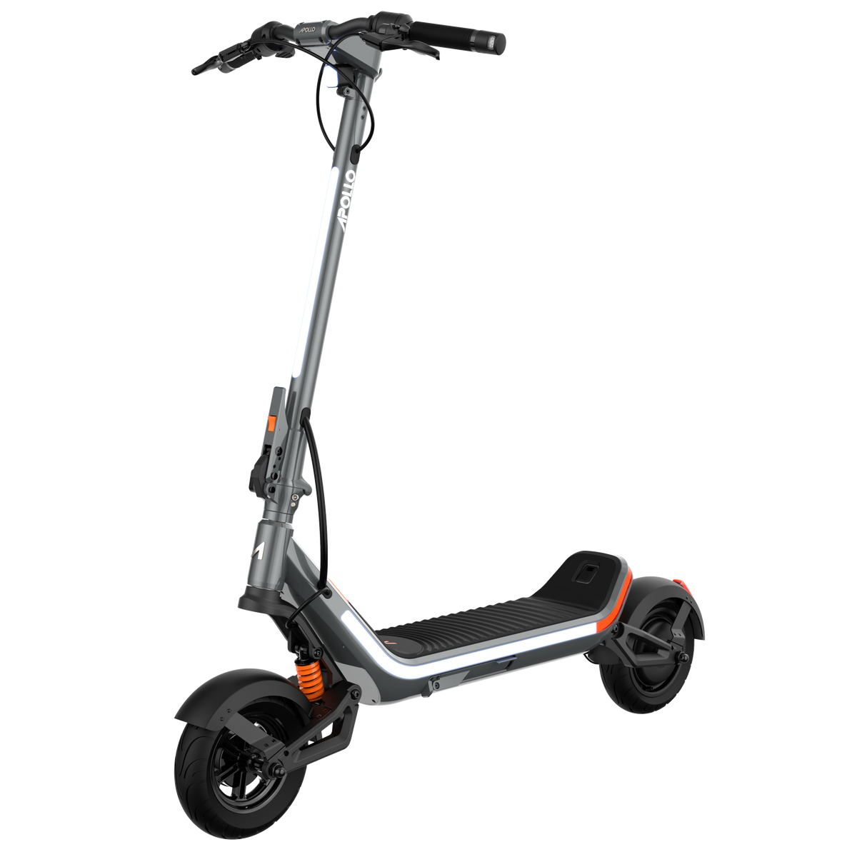 Apollo City 2.0 electric scooter, studio side view, Black Friday price $1,699