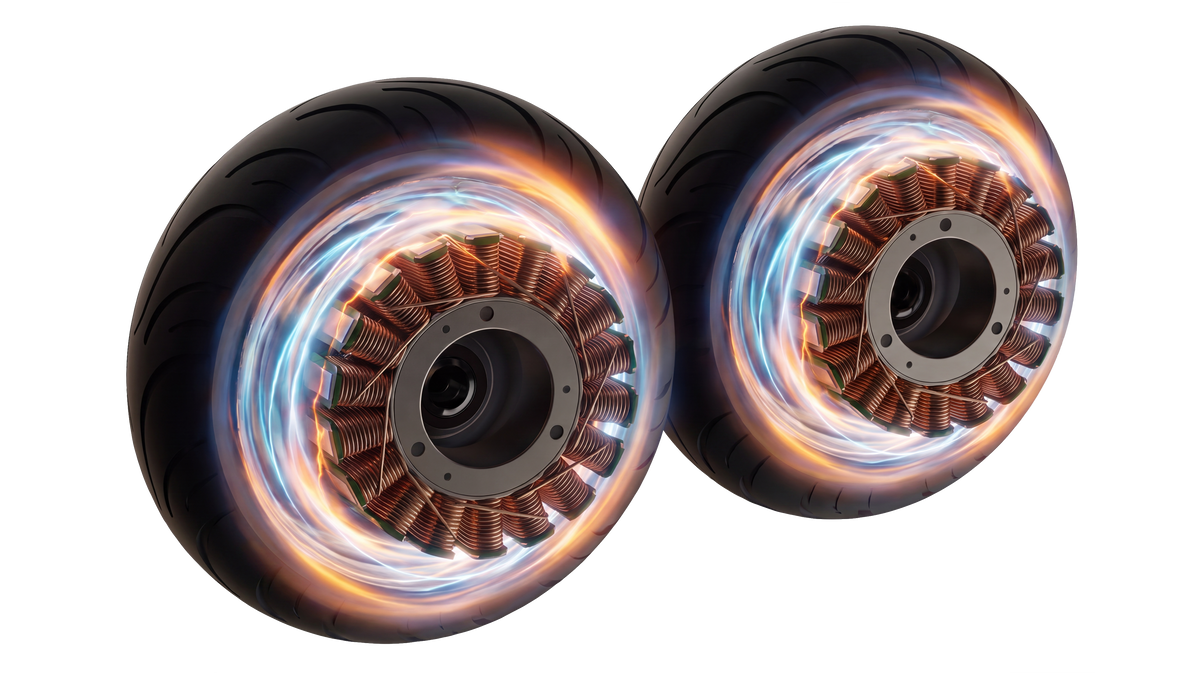 2,400W. TWO MOTORS.