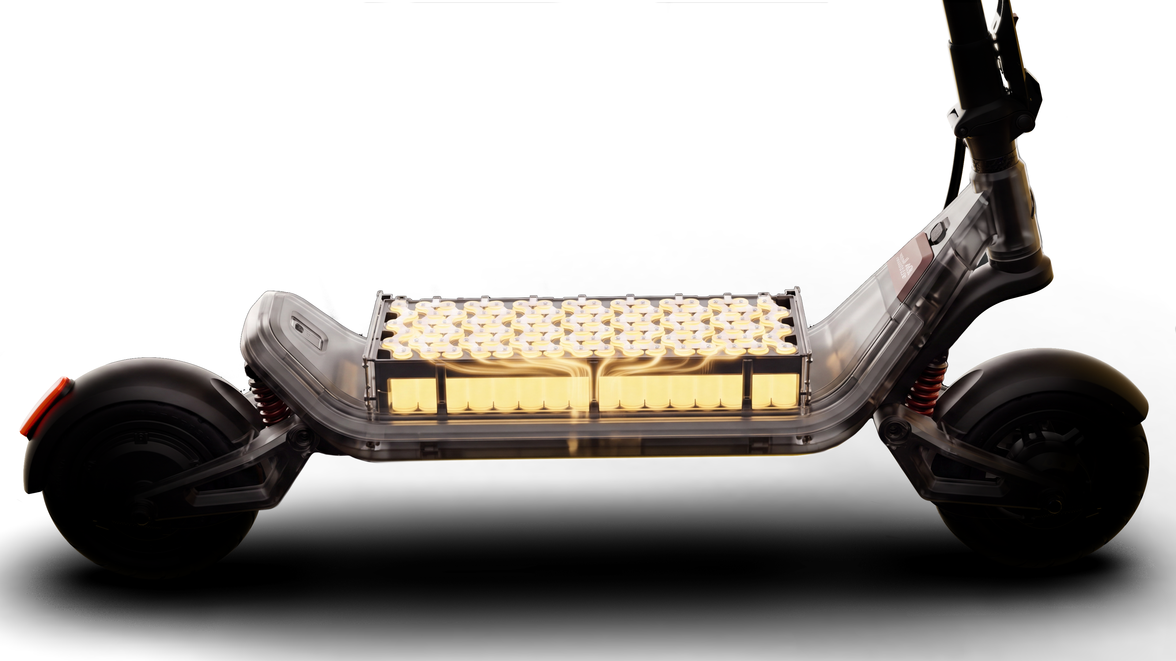 UP TO 65 KM · REAL-WORLD RANGE