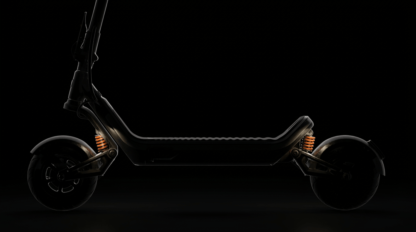 DNM adjustable dual hydraulic suspension